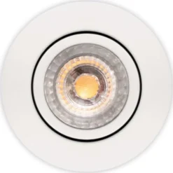 Scan Products Luna Low Profile indbygningsspot, mat hvid, 2700K, 6 stk