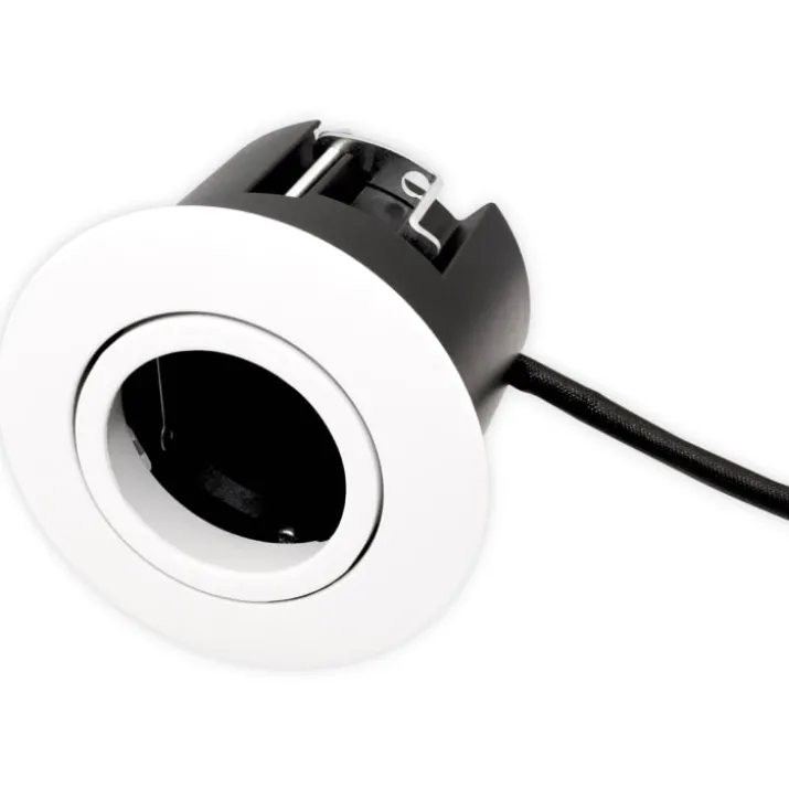Scan Products Luna Quick Install 2.0 indbygningsspot, GU10, mat hvid, 10 stk