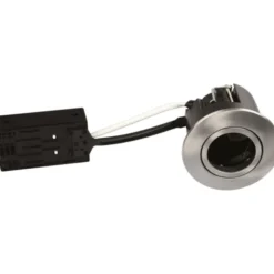 Scan Products Luna Quick Install indbygningsspot, børstet aluminium, 10-pak