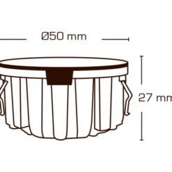 Scan Products pære til Luna Low Profile indbygningsspot, 4000K
