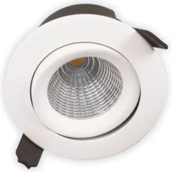 Scan Products Sabina Dim to Warm indbygningsspot, mat hvid