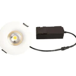 Scan Products Sabina Low Profile Fixed indbygningsspot, mat hvid, 3000K