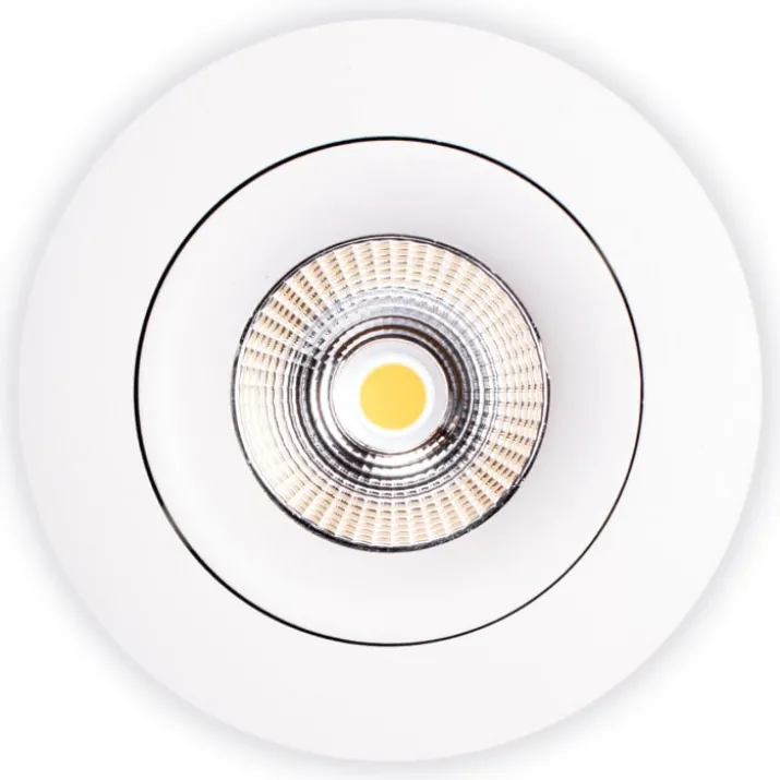 Scan Products Sabina Low Profile indbygningsspot, mat hvid, 2700K
