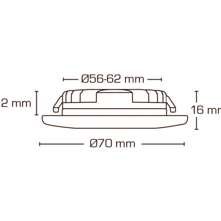 Scan Products Silvia møbelspot, 3000K, sort