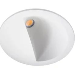 SG Armaturen Junistar asymmetrisk indbygningsspot, hvid
