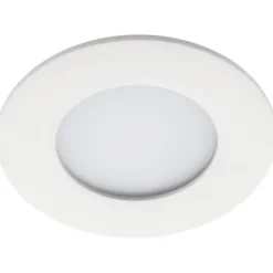 SG Armaturen Ledstar Slim indbygningsspot, 2700K, hvid