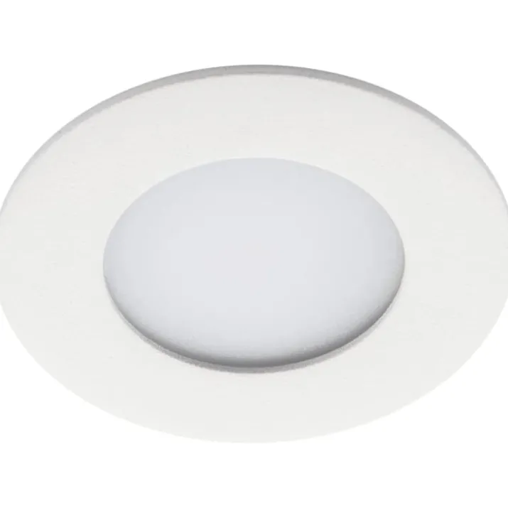 SG Armaturen Ledstar Slim indbygningsspot, 2700K, hvid