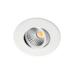 SG Armaturen Nano Tilt indbygningsspot, 2700K, hvid