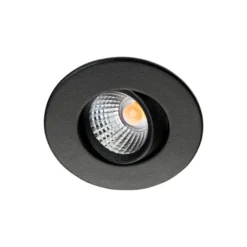 SG Armaturen Nano Tilt indbygningsspot, 2700K, sort