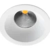 SG Junistar Soft 9W LED indbygningsspot, 3000K