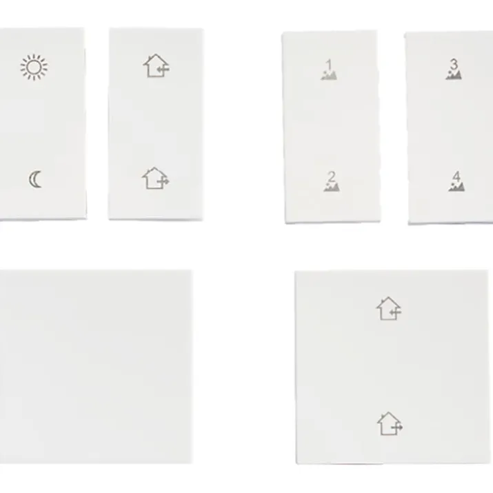 SG Smart switch afbryder, 1 modul, hvid