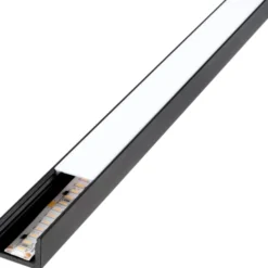 SG StripLine 1,8m LED skinne, påbyg, sort