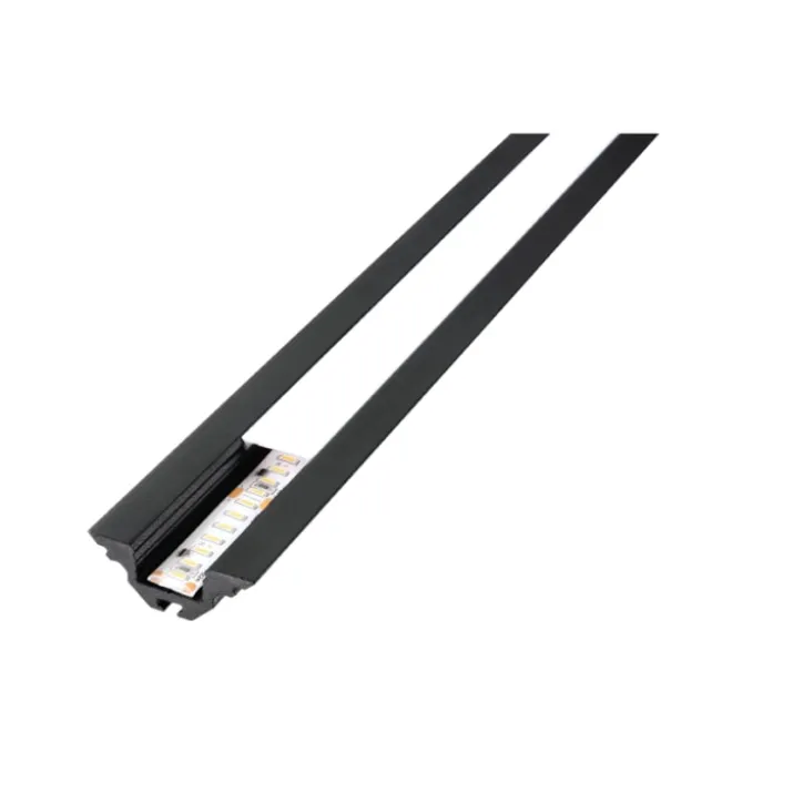 SG StripLine 1,8m LED skinne til hjørne, sort