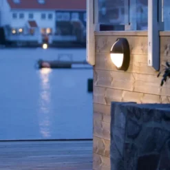 SG Uno udendørs væglampe, 3000K, hvid