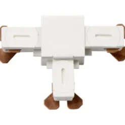 SG Zip 1F T-stykke, hvid