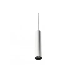 SG Zip Tube Micro 1F skinnependel, 3000K, hvid