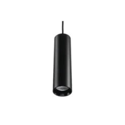 SG Zip Tube Mini 1F skinnependel, 3000K, sort
