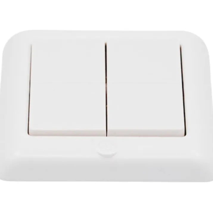 Shelly Blu batteritryk med 4 slutte, Zigbee, hvid