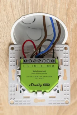 Shelly Dimmer Gen4 Wi-Fi-styret lysdæmper