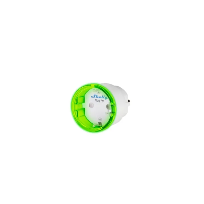 Shelly Gen3 energimåler, Bluetooth & Wi-Fi, hvid