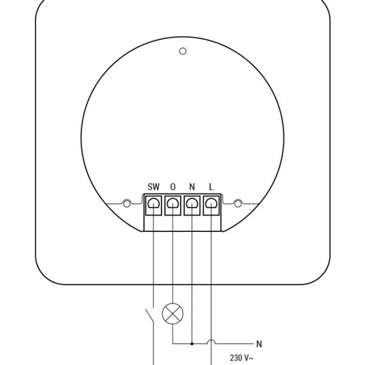 Shelly XL vægdisplay, Bluetooth & Wi-Fi, sølv