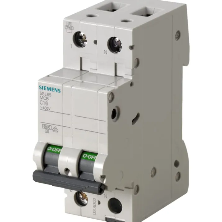 Siemens Automatsikring C 1P+0, 6A