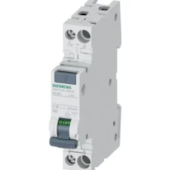 Siemens RCBO 5SV1316 kombiafbryder, 1P+N, 13A