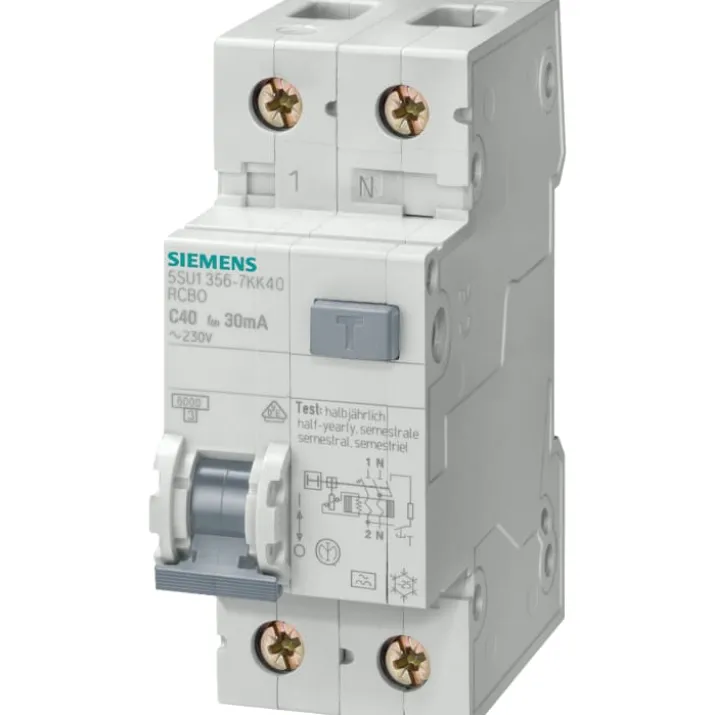 Siemens S5U HPFI kombiafbryder C 1P+N, 10A