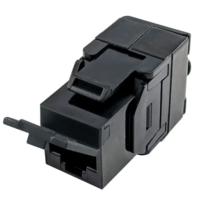 Simply45 RJ45 Keystone konnektor CAT5E, uskærmet , sort