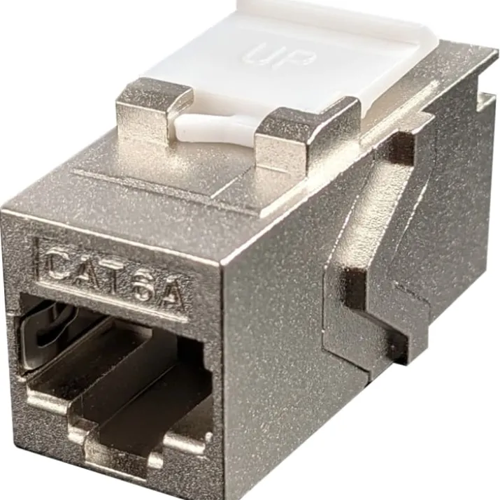 Simply45 RJ45 keystone konnektor, CAT7A/6A, skærmet