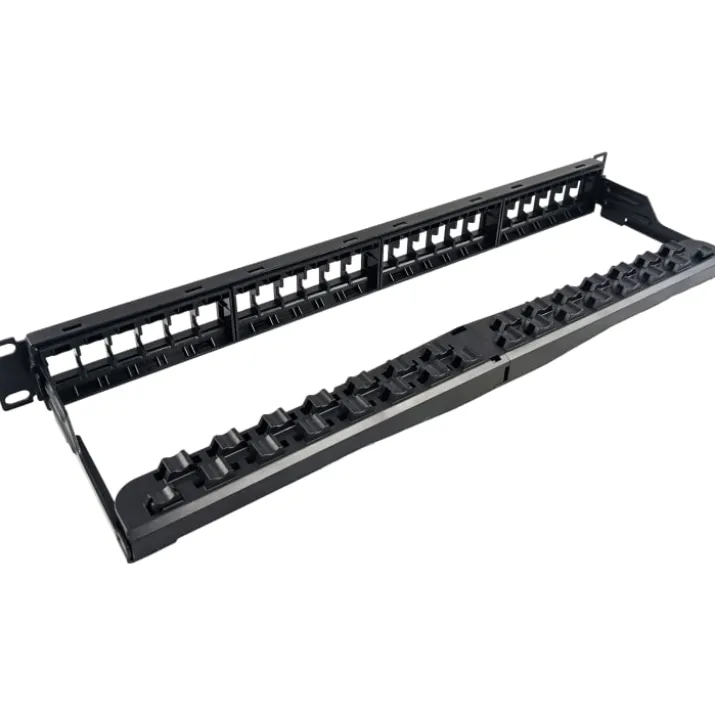 Simply45 RJ45 Patchpanel Rack 24 Port, unloaded, uskærmet