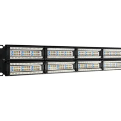 Simply45 RJ45 Patchpanel Rack 24 Porte loaded, CAT6, uskærmet
