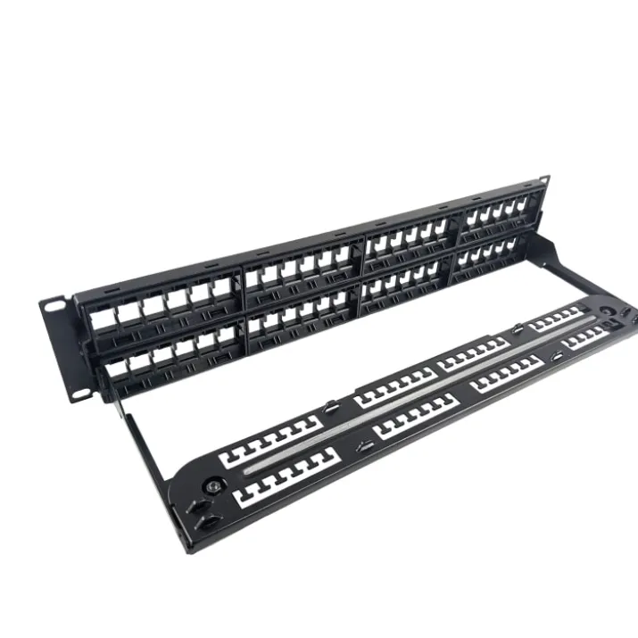 Simply45 RJ45 Patchpanel Rack 48 Port unloaded, uskærmet