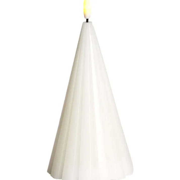 Sirius Laura LED bloklys, batteri, hvid, H17 cm