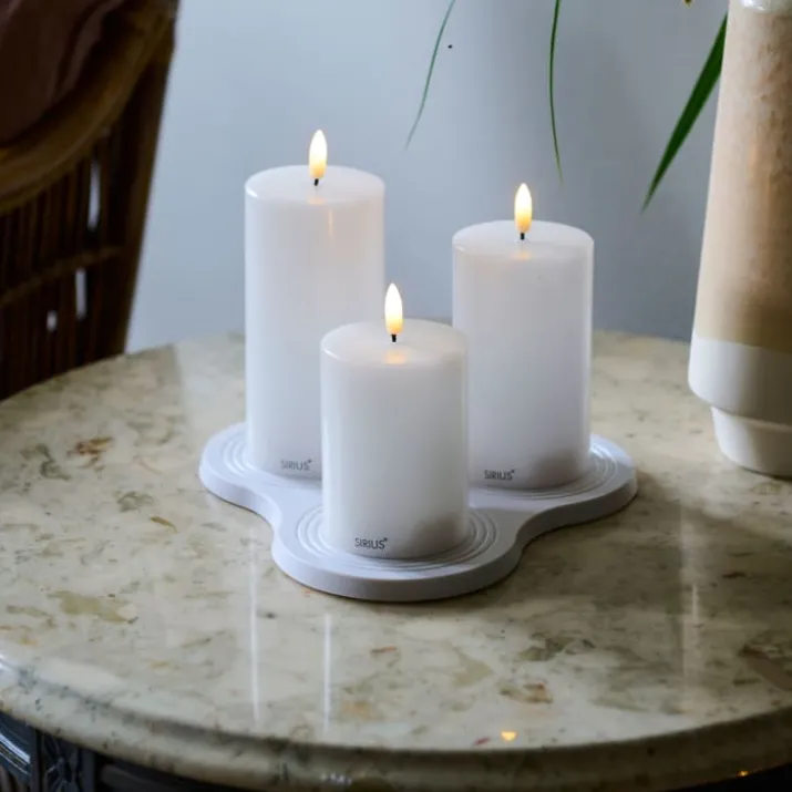 Sirius Sille LED bloklys, genopladelig