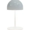 Sirius Tim genopladelig bordlampe, hvid, 22 cm