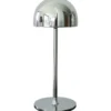 Sirius Tim genopladelig bordlampe, krom, 30 cm