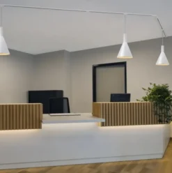 SLV 1-faset strømskinne, 3 meter, hvid