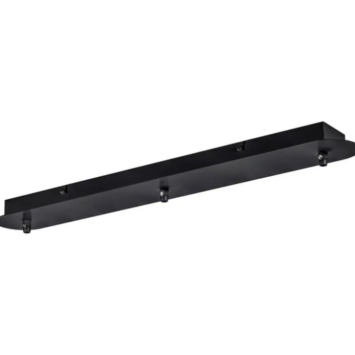 SLV Fitu loftroset til 3 lamper, sort