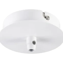 SLV Fitu rund loftroset Ø85 mm, hvid