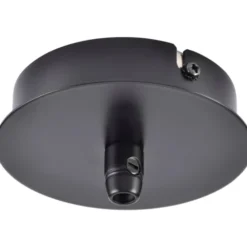 SLV Fitu rund loftroset Ø85 mm, sort