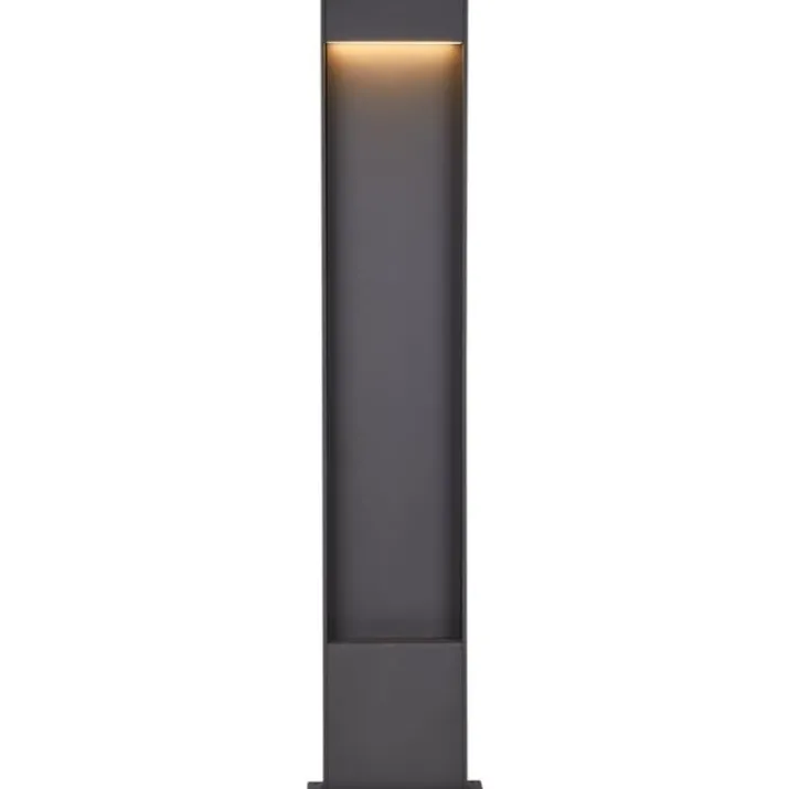 SLV Flatt Pole havelampe, antracit, 100 cm