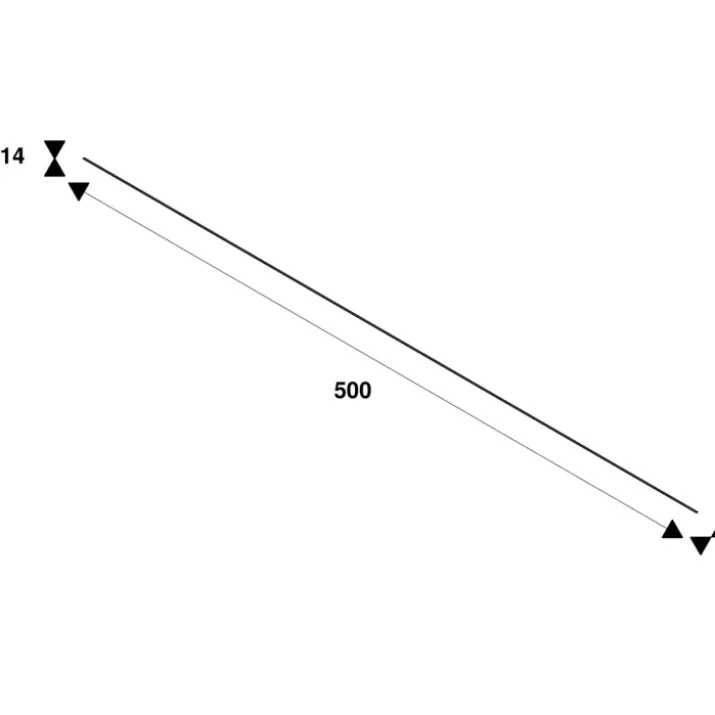 SLV Grazia LED strip, 3000K, 72W, 5 meter