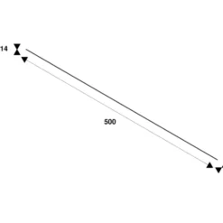 SLV Grazia LED strip, 6500K, 45W, 5 meter