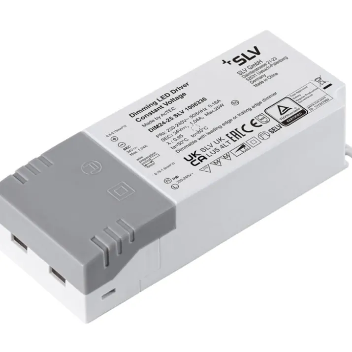 SLV LED driver, dæmpbar, 24V, 25W