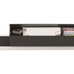 SLV One Linear væglampe, sort, 50 cm