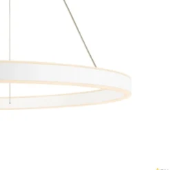 SLV One pendel, Ø80 cm, hvid
