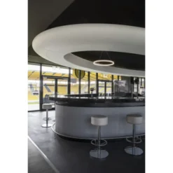 SLV One pendel, Ø80 cm, hvid