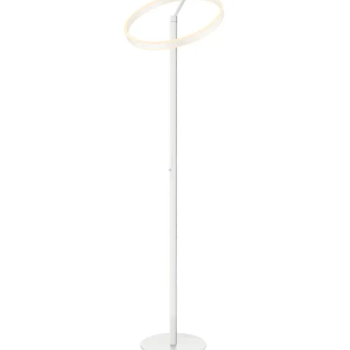 SLV One Straight gulvlampe, hvid