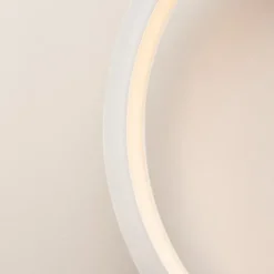 SLV One væglampe, hvid, Ø40 cm